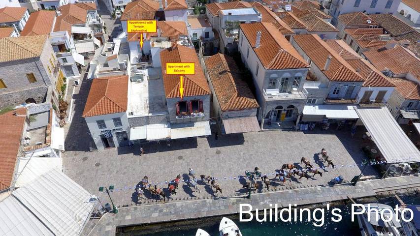 Gîte pour 2 personnes, avec balcon et vue à Hydra - 2