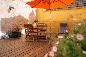 Gîte pour 4 personnes, avec jardin et balcon dans Rue Typique De Sarlat Sarlat La Caneda