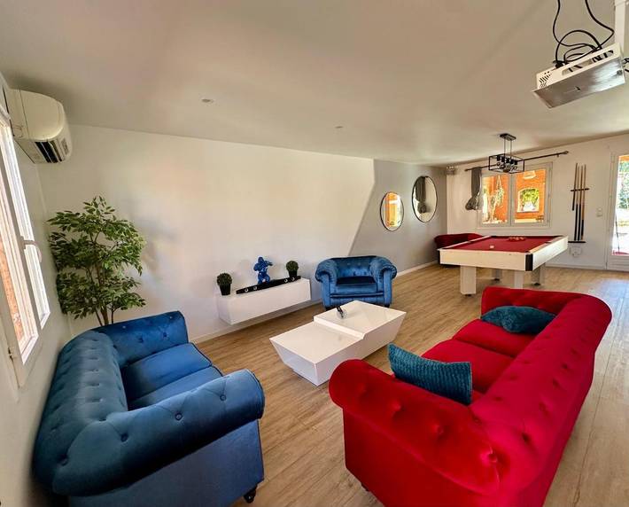 Location de vacances pour 5 personnes, avec jacuzzi ainsi que piscine et jardin à Calmont - 4