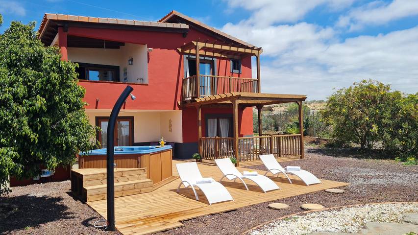 Apartamento para 6 personas, con jardín en Granadilla de Abona