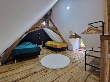 Gîte pour 6 personnes, avec jardin et terrasse, animaux acceptés à Bruère-Allichamps
