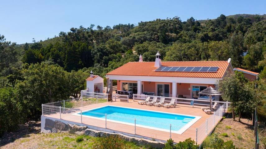 Villa para 6 pessoas, com Varanda e Jacuzzi e ainda Terraço and Jardim em Monchique