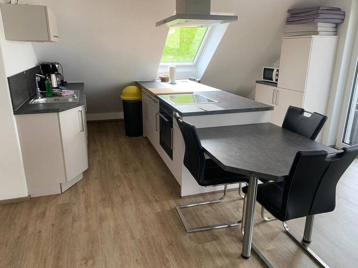 Ferienwohnung für 2 Personen, mit Balkon und Seeblick sowie Ausblick am Brombachsee