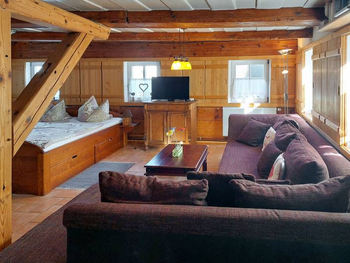 Ferienwohnung für 3 Personen, mit Garten und Terrasse sowie Sauna, mit Haustier in Großschönau - 3