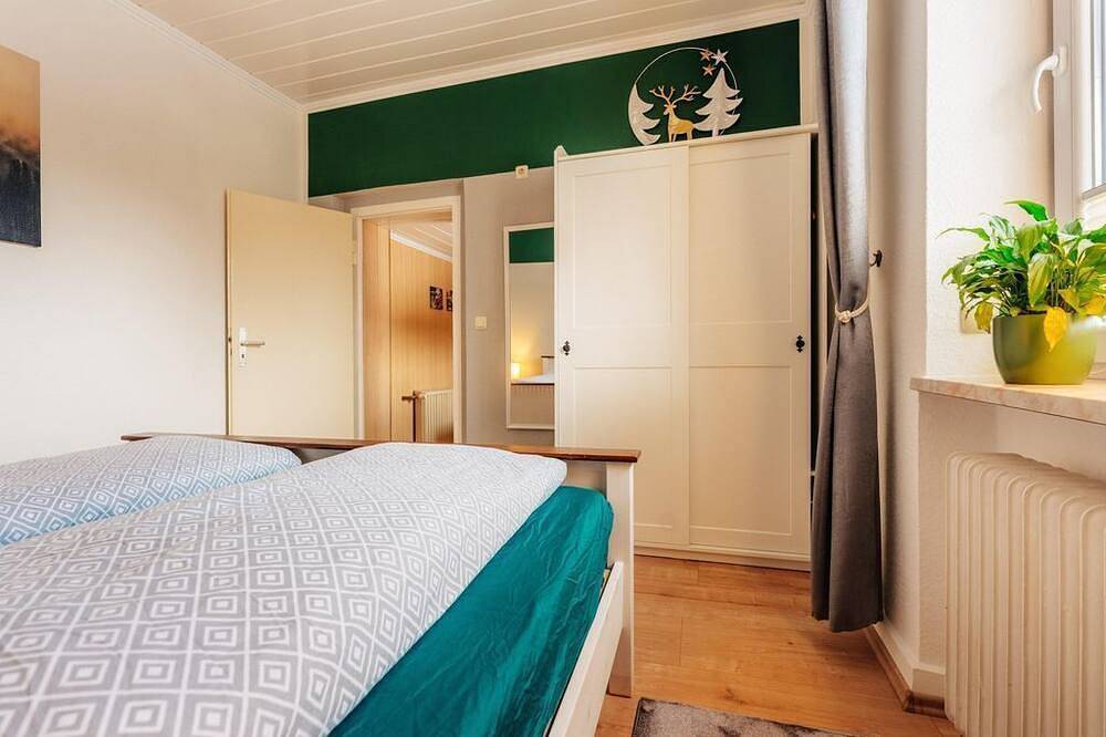 Ganze Wohnung, Altes Forsthaus Königskrug - Fewo Platzhirsch - Ferienwohnung Platzhirsch in Königskrug, Harzvorland