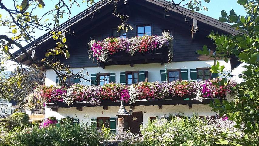 Ferienwohnung für 3 Personen, mit Garten im Salzburger Land
