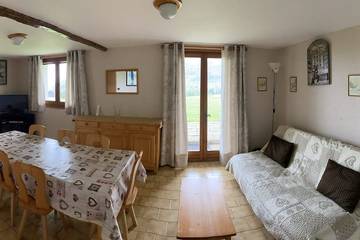 Maison de campagne pour 6 personnes, avec terrasse et jardin à Habère-Poche