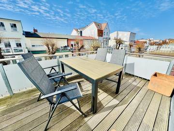 Ferienwohnung für 4 Personen, mit Balkon und Balkon/Terrasse in Warnemünde