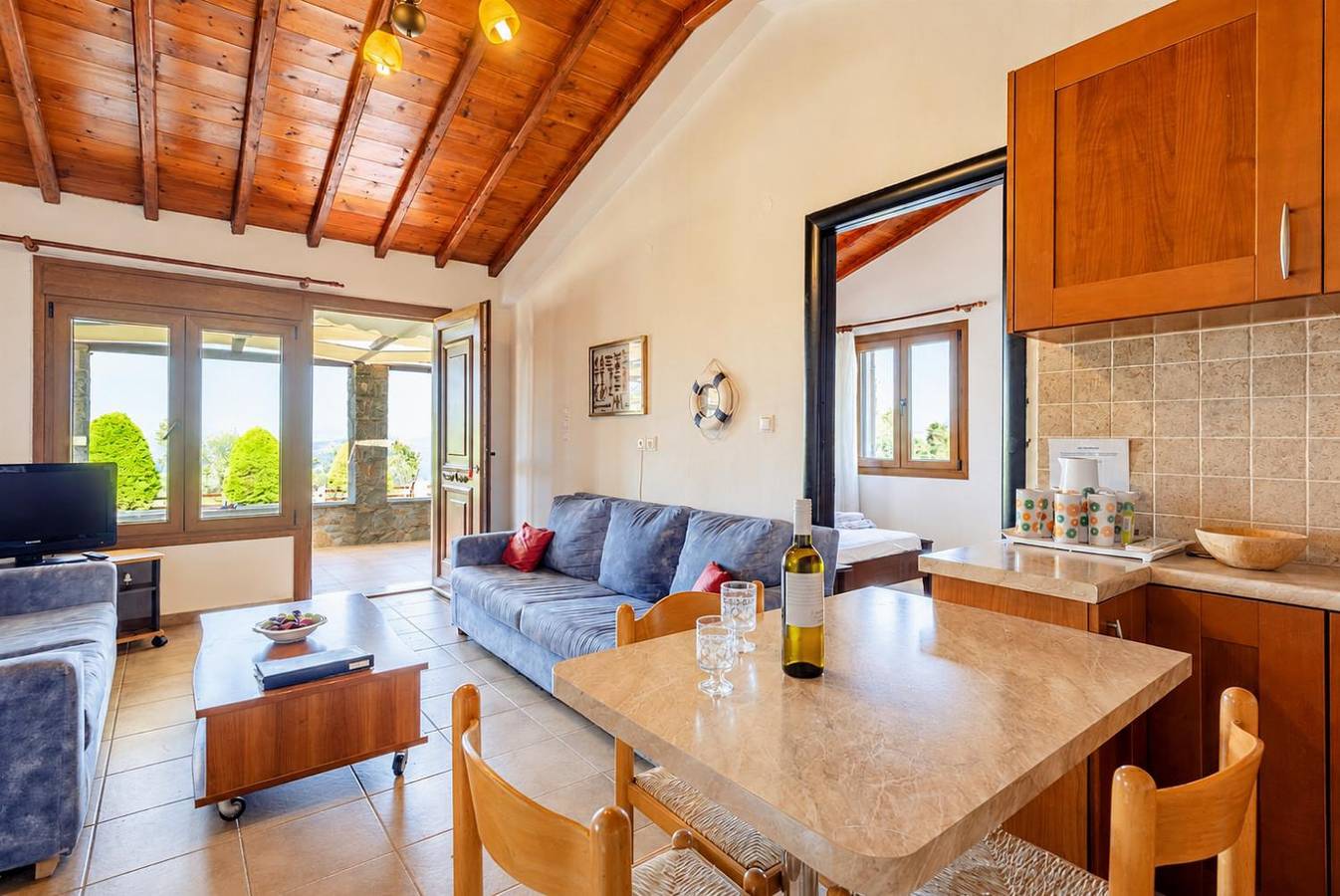 Villa Katerina Private Pool, Sea Views, A/C, Wifi in Sporades