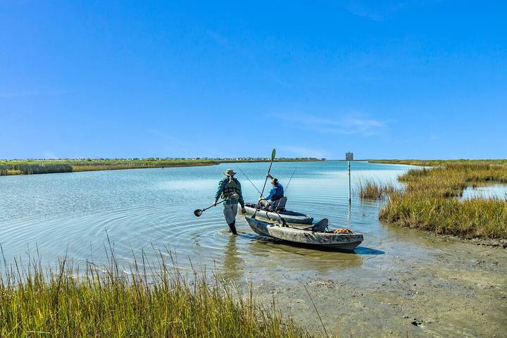 Vacation house for 12 people, with terrace and pool in Galveston