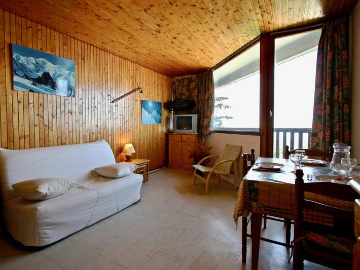 Chalet pour 4 personnes, avec balcon, animaux acceptés à Chamrousse