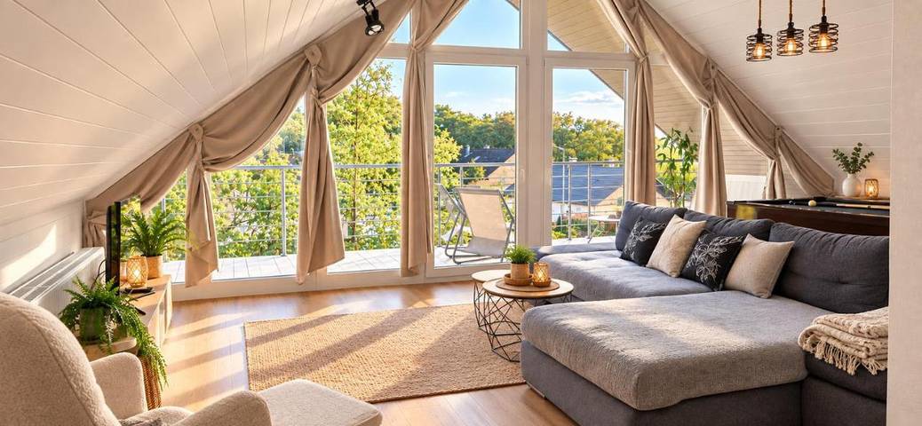 Ferienwohnung für 4 Personen, mit Balkon und Ausblick in Hilchenbach