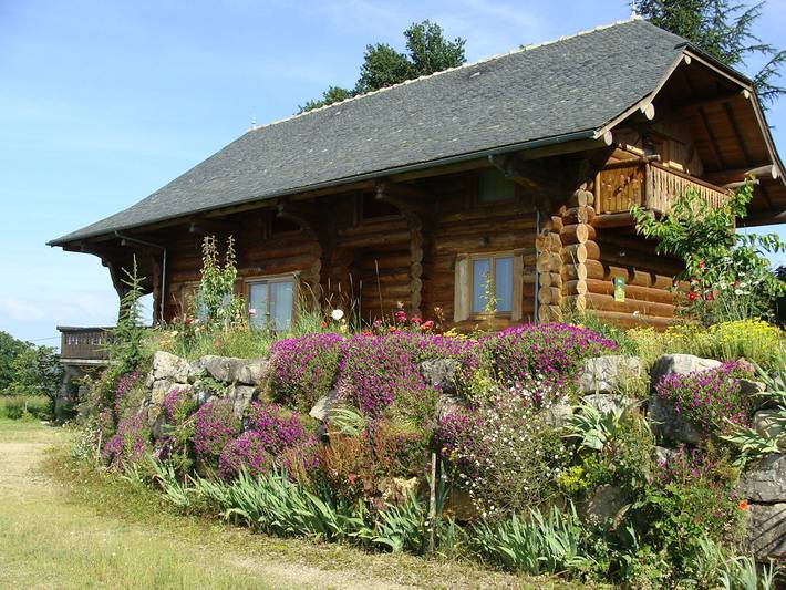 Chalet pour 10 personnes, avec terrasse et jardin