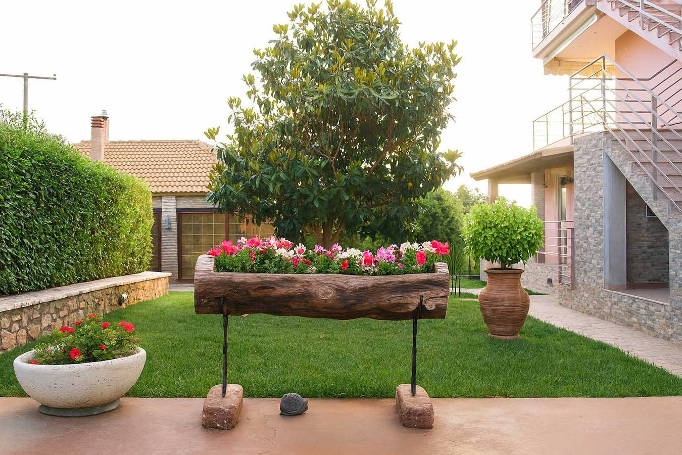 Ganze Wohnung, Cozy flat in an olive grove 1.5km to a sandy beach in Messenien