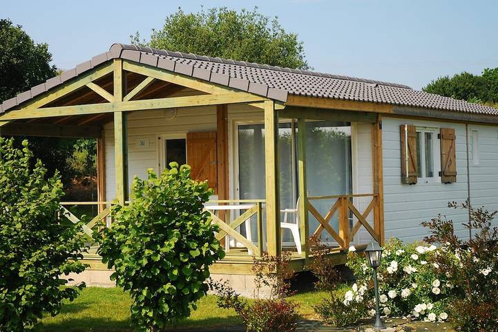 Maison de vacances pour 4 personnes, avec jardin à Saint-Méloir-des-Ondes