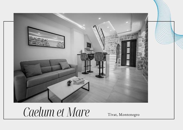 Apartament wakacyjny dla 2 osób, z taras i widok w Tivat