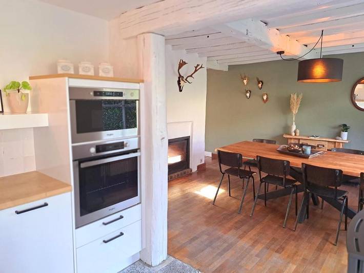 Maison de vacances pour 8 personnes, avec Jacuzzi et Terrasse ainsi que Jardin et Sauna