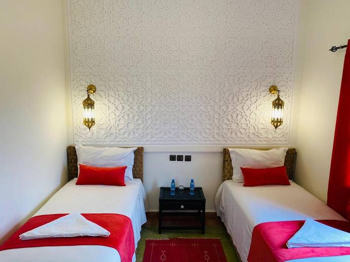 Chambre d’hôte pour 3 personnes, avec vue et piscine ainsi que jardin et bassin pour enfant, animaux acceptés dans N'kob - 4