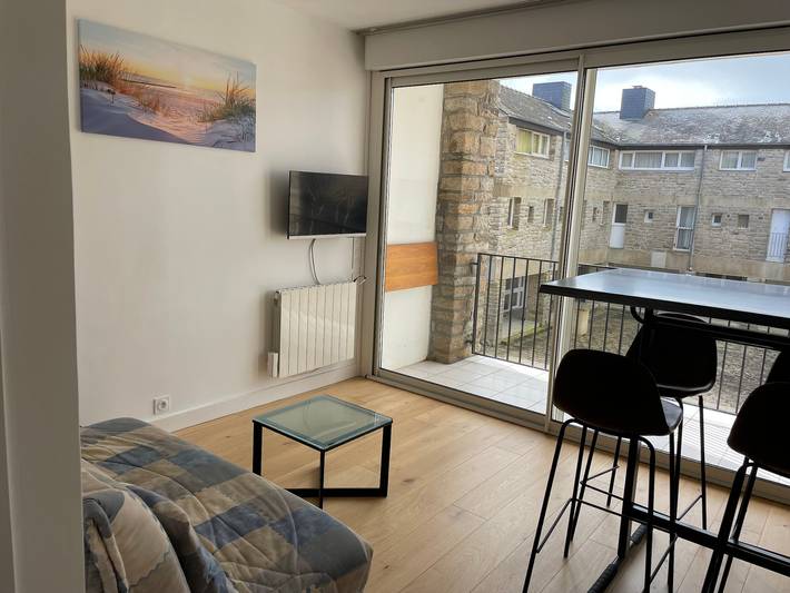 Gîte pour 4 personnes, avec balcon dans Plage Tumiac