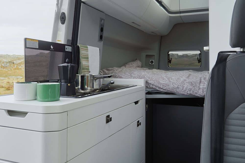 Rv Amped Campers, automatic transmission Vw Grand California in São Miguel Island, Ribeira Seca