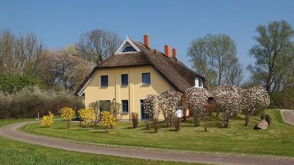 Ferienhaus für 6 Personen, mit Seeblick und Garten in Poseritz