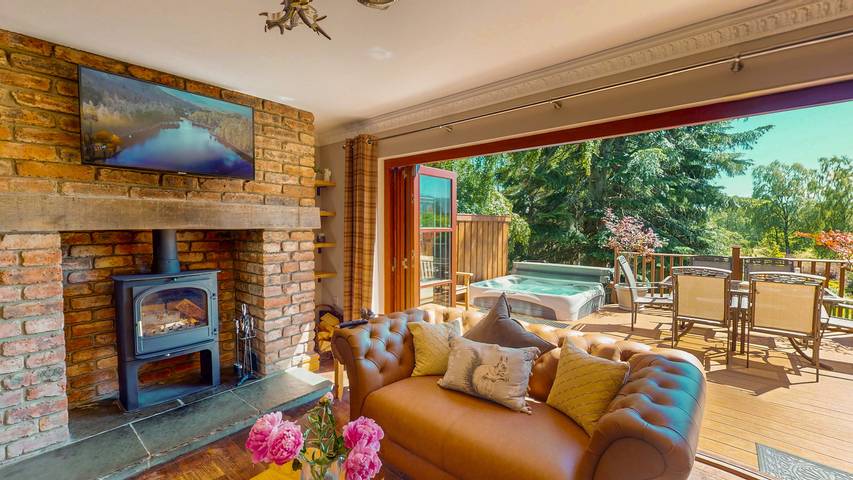 Ferienhaus für 8 Personen, mit Garten und Ausblick, kinderfreundlich - 1