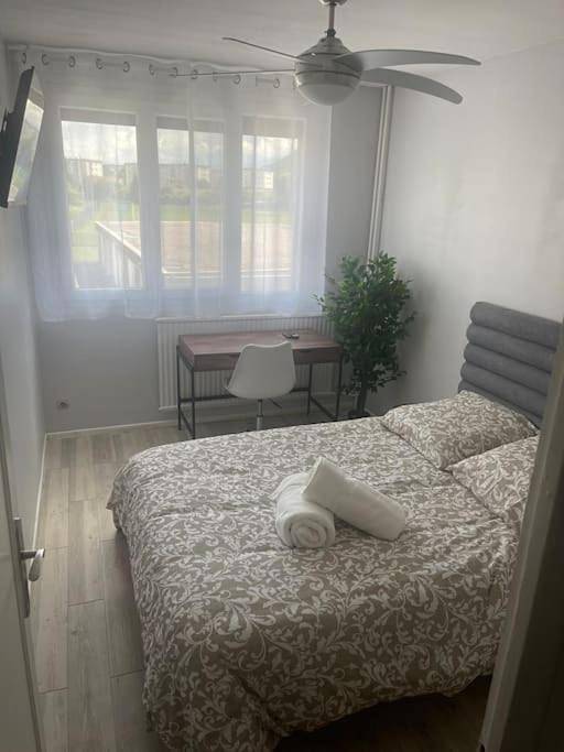 Gîte pour 6 personnes, avec vue et balcon à Saint-Martin-d'Hères - 4