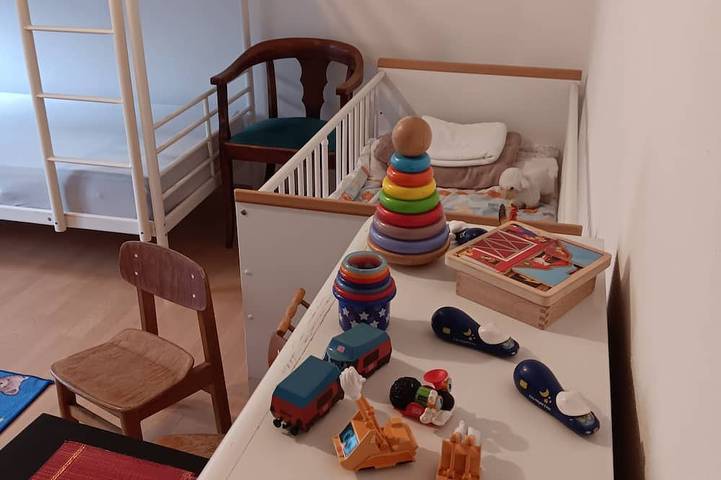 Ferienwohnung für 5 Personen, mit Garten