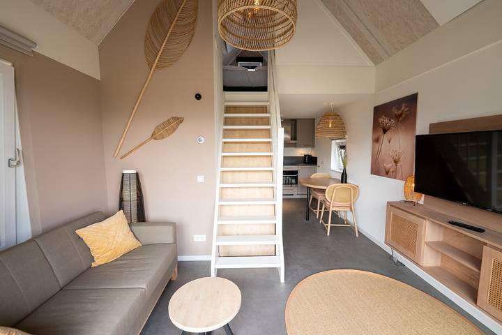 Ferienhaus für 2 Personen, mit Balkon/Terrasse und Terrasse sowie Garten und Pool in Breskens - 4
