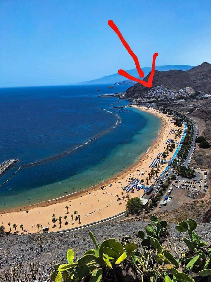 Double Room with Shared Bathroom in Massif d'Anaga, Santa Cruz de Tenerife