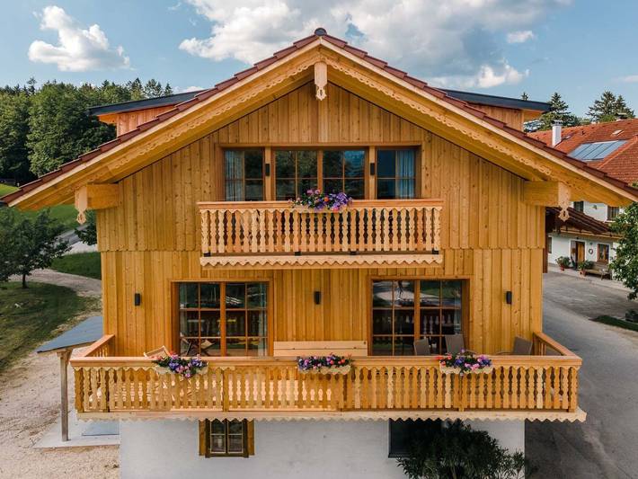 Ferienwohnung für 3 Personen, mit Balkon und Garten sowie Ausblick im Salzkammergut - 4