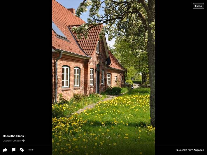Ferienwohnung für 5 Personen, mit Terrasse und Garten sowie Ausblick in Hohenfelde