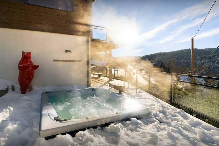 Chalet voor 6 personen met uitzicht in Gérardmer, Parc naturel régional des Ballons des Vosges