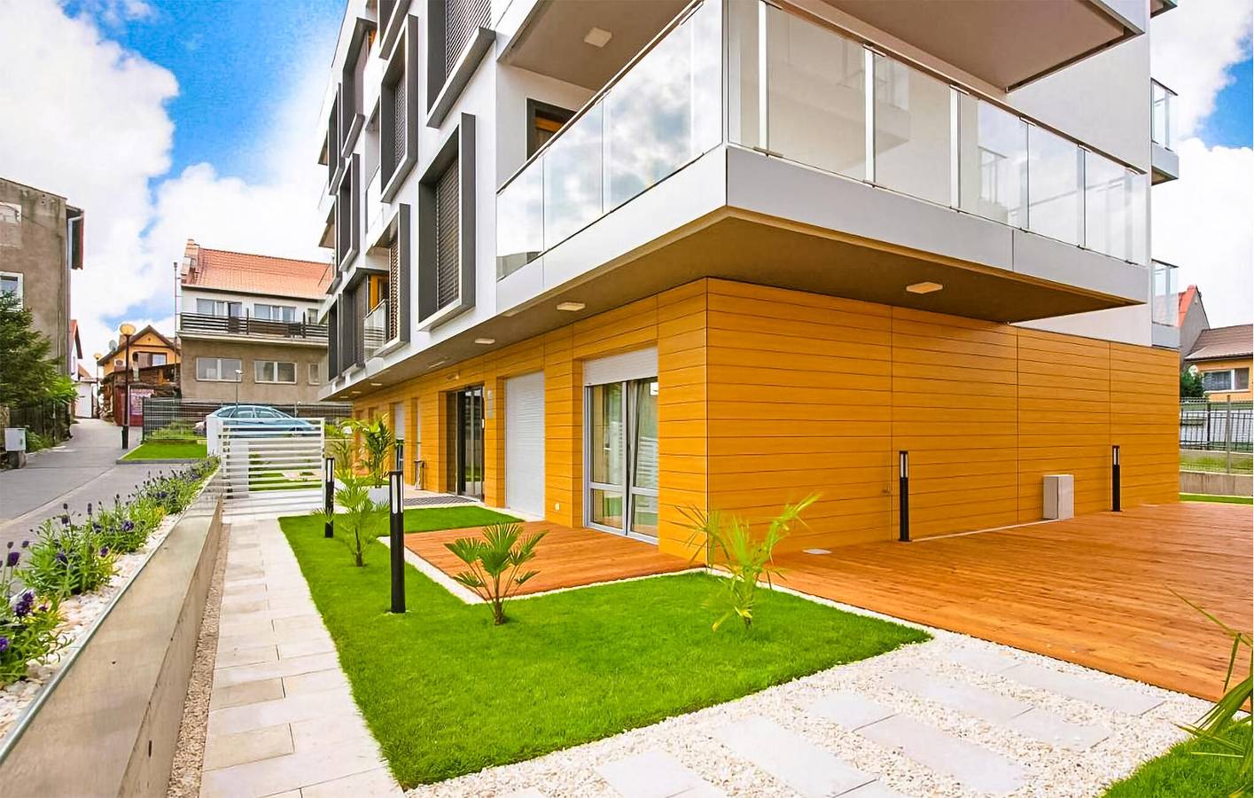 Ganze Ferienwohnung, Ferienwohnung für 6 Personen mit Terrasse in Halbinsel Hel