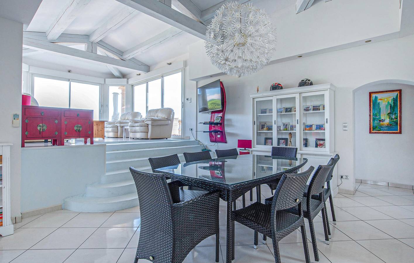 Appartement de luxe avec vue sur la mer, piscine et parking in La Nartelle, Sainte-Maxime