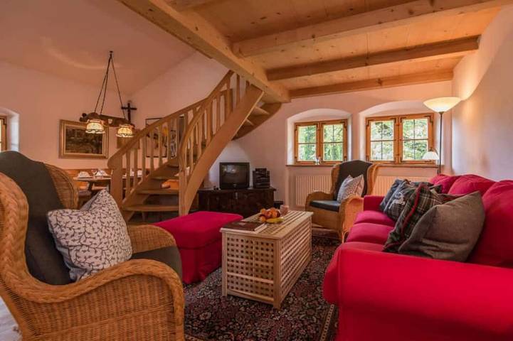 Bauernhof für 4 Personen, mit Terrasse und Garten
