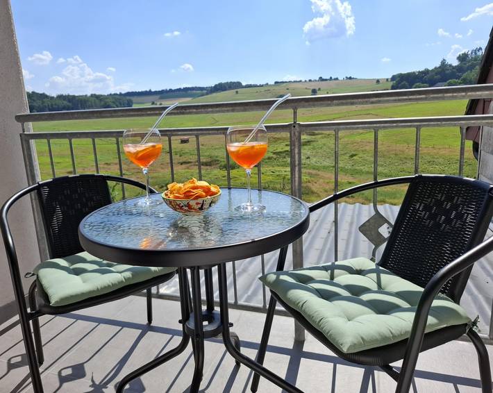 Gîte pour 4 personnes, avec balcon à Winkel