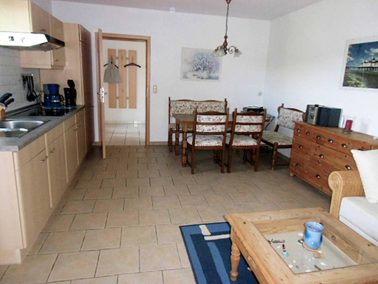 Ganze Ferienwohnung, Ferienhaus Up`n Musbarch - Ferienwohnung 1 in Stolpe auf Usedom, Usedom