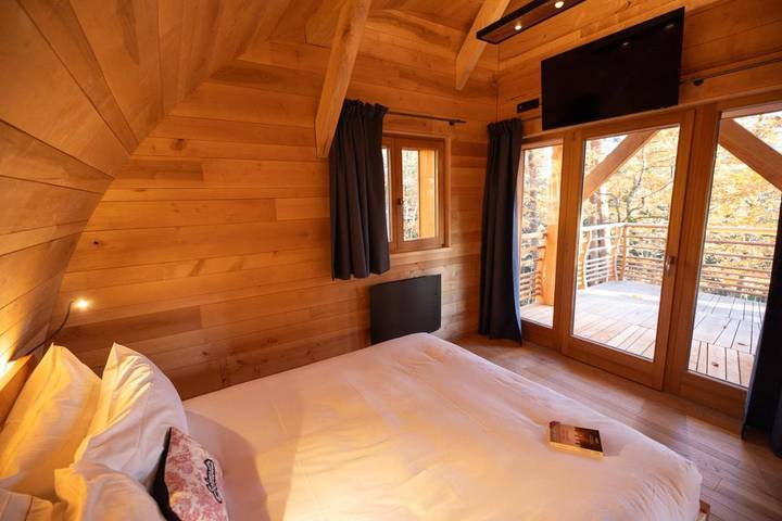 Club vacances pour 4 personnes, avec jardin et vue ainsi que sauna et piscine, animaux acceptés en Alsace - 4