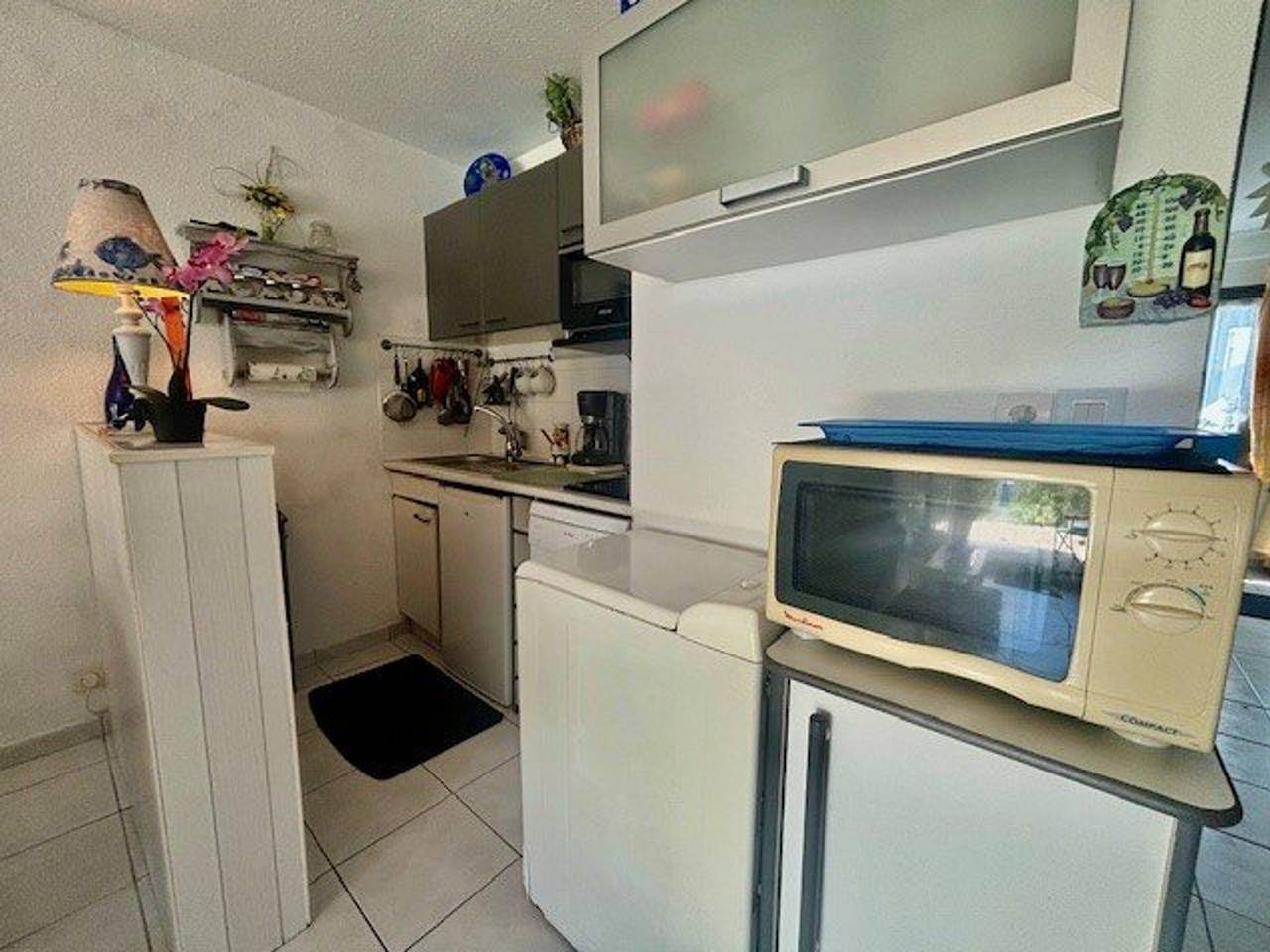 Ganze Wohnung, Saint-Pierre-Quiberon: 2-Zimmer-Wohnung, Terrasse, Haustiere erlaubt, Parkplatz in Kerhostin, Saint-Pierre-Quiberon