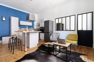 Gîte pour 2 personnes, avec balcon et vue dans Thermes de Royat Chamalières