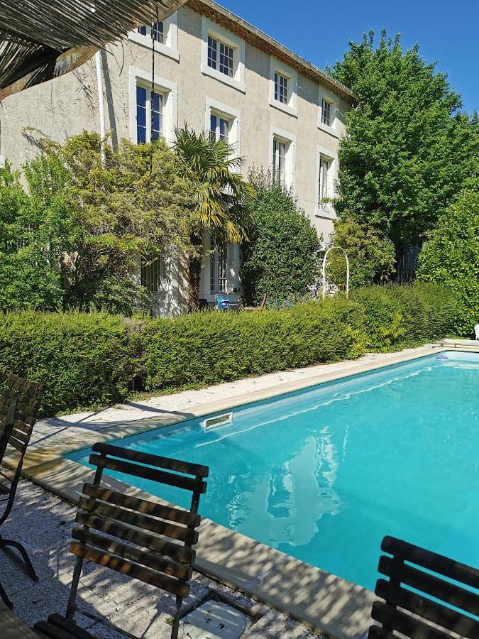 Gîte pour 2 personnes, avec jardin et vue ainsi que terrasse et piscine à Cuxac-Cabardès - 4