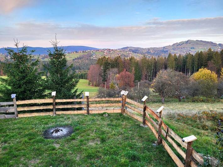 Gîte pour 2 personnes, avec jardin ainsi que vue et terrasse dans Silésie