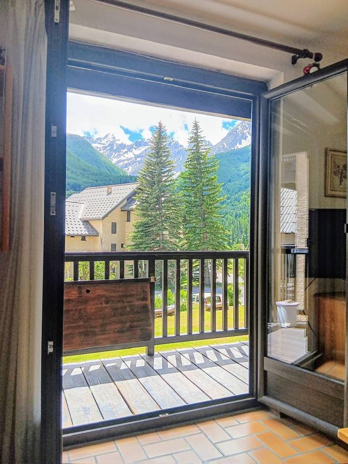 Apartamento entero, Cosy apartment with balcony in Le Monêtier-les-Bains, Serre Chevalier