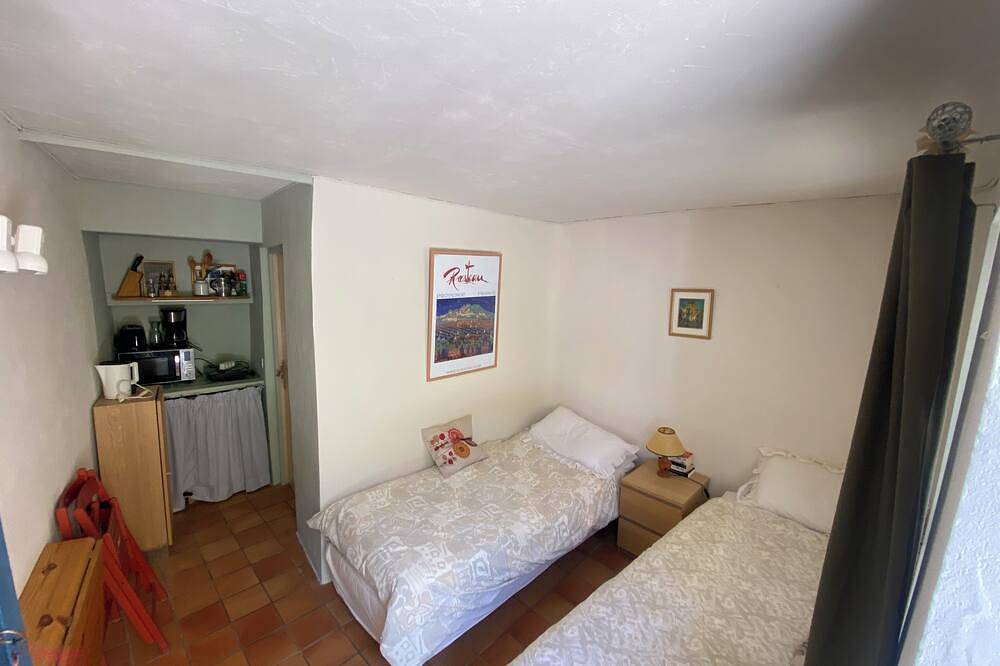 Appartement entier, Studio 2 personne idéal pour voyage vélo ou séjour sportif in Rasteau, Vaucluse