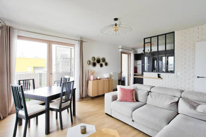 Appartement de vacances pour 8 personnes, avec balcon