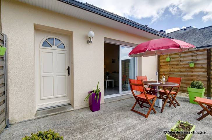 Gîte für 2 Personen, mit Terrasse und Garten