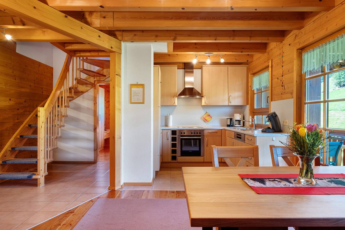 Geheel appartement, Appartement 'Talblick' met Uitzicht op de Bergen, Gedeeld Terras en Wifi in Mühlenbach, Central Black Forest