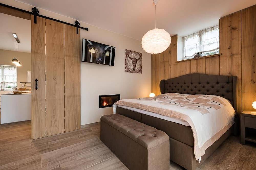 Geheel appartement, Ferienwohnung \"paulina\" im Historischen Speichergebäude auf Einem Bauernhof in Münster, Münsterland