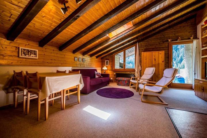 Ferienwohnung für 2 Personen, mit Balkon in Grimentz